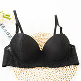 Lace Lingerie Steel Ring Moderate Lift Lace Bra Ladies
