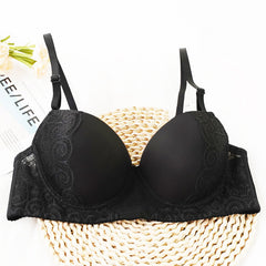 Spitzen-Dessous mit Stahlring und moderatem Lift-Spitzen-BH für Damen