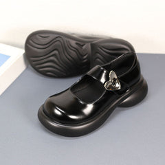 Women's Spring Platform Height Increasing Heart