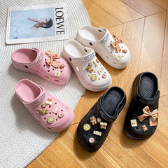 Women's Hole Summerable Cute Thick Bottom Sandals