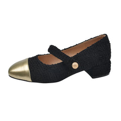 Creative Women's Mary Jane Chunky Retro Heels