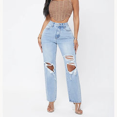 Vervet by Flying Monkey StOut Full Size Distressed Cropped Jeans