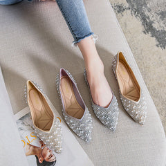 Women's Pumps Temperament Fairy Gentle Full Diamond