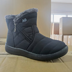 Taille femme hiver chaud fermeture éclair latérale coton léger