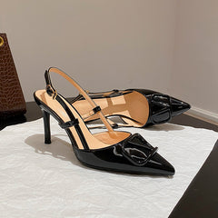 Women's High Stiletto Su Closed Back Empty