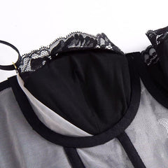Underwear Soft Steel Ring Small Chest Push up Glossy Lace Edge Shaping Bra