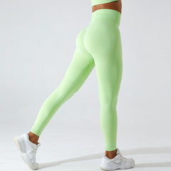 Seamless High Strength Yoga Pants Peach Hip Raise Sports Pants Tight Quick Drying Running Fitness Pants
