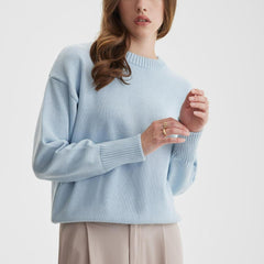 Pullover Russland Pullover Rundhals Lose