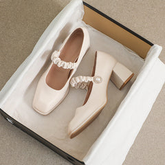 Women's Style Vintage Mary Jane Spring Korean Simple