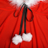 Weihnachtsoutfit, süßes Fellknäuel, Weihnachtskarnevalsjahr, Rock-Set mit T-Rücken