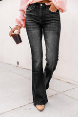 Quality High Waist Stretch Flared Pants