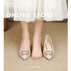 Women's Toe Not Tired Feet Satin High