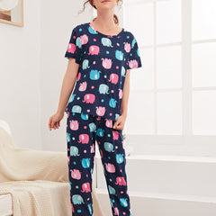 Sources Pyjamas Home Wear Zweiteiliges Set
