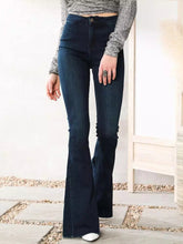 Pantalon évasé extensible coupe slim Jeans Jeans