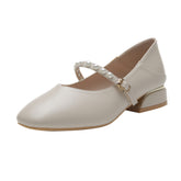 Women's Summer Mary Jane Pumps French Style