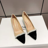 Women's Style Spring Chubby French Stiletto Large