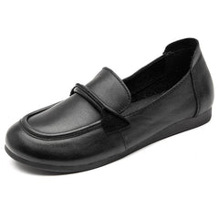 Women's Breathable Comfortable Slip-on Genuine Soft Bottom