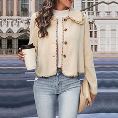 Wear Lace Solid Color Jacket