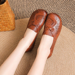 Sandales confortables et respirantes à semelle souple en tendon de bœuf