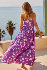 Printed Wear Dress Sling Vacation Beach Dress
