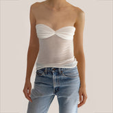 Slim Fit Lightweight Thin Tube Top