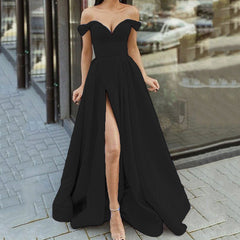 Multi Color Tube Top V Neck Backless Large Swing Dress Split Sleeveless Maxi Dress