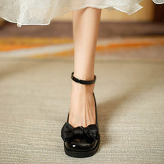 Women's Regen Retro High Loli Preppy Heels