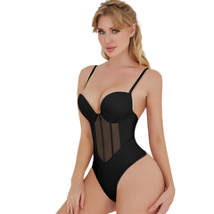 Detachable Small Shoulder Strap One Piece Corset Hip Shaping Slimming Waist Shaping Tight Belly Trimming Corset