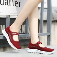 Peking Tuch Weibliche Fliegen Gewebtes Mesh Mutter