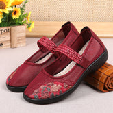 Women's Cloth Single Mesh Surface Flat Mother