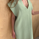 Cotton Sleeveless Nightdress Casual Outdoor Split One Piece Pajamas Home Nightgown