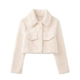 Cashmere Top Fleece Short Shacket