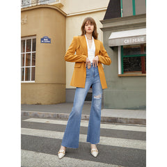 Design Casual Office Loose Profile Blazer