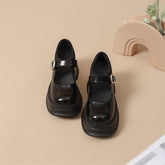 Women's Spring College Style Strap Buckle High