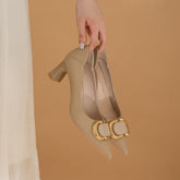 Versatile Glamorous Women's Soft Chunky Square Heels