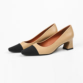 Women's Toe Chunky Stylish Spring Korean Style Color