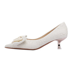 Women's High Pointed Toe Stiletto Mid French