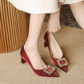 Women's Toe Not Tired Feet Satin High