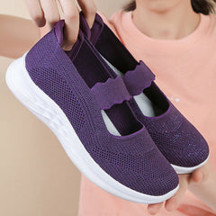 Cool Women's Bottom Mesh Breathable Slip-on