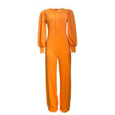 Büro Hohe Taille Gerade Einfarbig Afrikanische Overall Mama Tragen Plus Größe