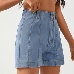 Denim Shorts High Waist Denim Shorts Casual Pants All Matching