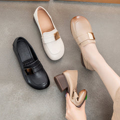 Casual Women's Genuine Pumps Comfortable
