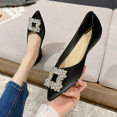 Women's Pumps Summer Black Classic Style Pointed