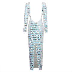 Robe de cocktail à une épaule, légère et luxueuse, à paillettes, haut de gamme, tenue de réunion annuelle