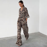 Musterdruckbare atmungsaktive bequeme Kurzarmhose Pyjamas Zweiteiliges Homewear-Set