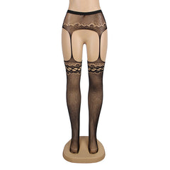 Lingerie Black Cutout Pantyhose