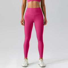 Pantalon de yoga taille haute sans coutures, legging de sport moulant, séchage rapide, effet peau de pêche, vêtement d'extérieur