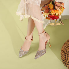 Sandales classiques et durables à bout pointu pour femmes