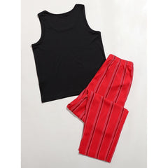 Homewear Anzug Weste Hose Pyjama Damen