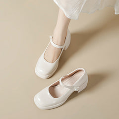 Elegant Women's Mary Jane Chunky Pumps